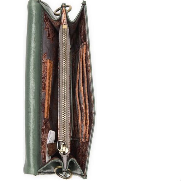 NWT HOBO Convertible Leather Baguette Bag Wristlet - Picture 2 of 6